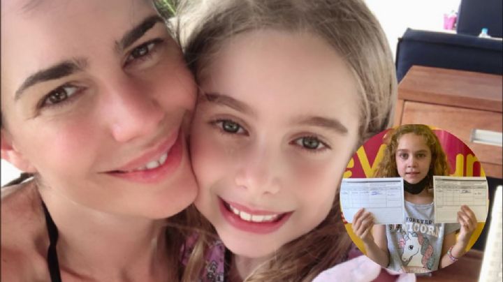 La emoción de Romina Pereiro por la vacunación de sus hijas