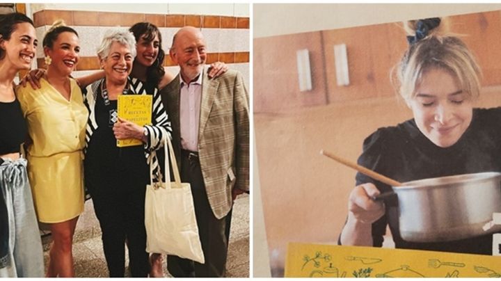 Sofía Pachano presentó su primer libro: "Es un homenaje a las recetas en papelitos que guardamos durante años en los cuadernos"