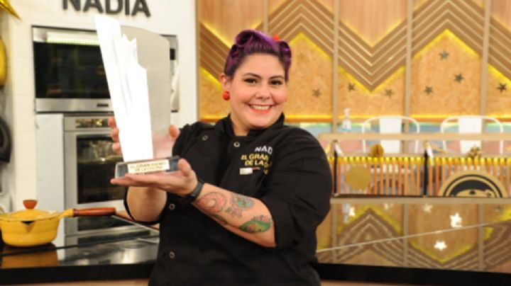 Nadia Fioravanti se consagró campeona de El gran premio de la cocina