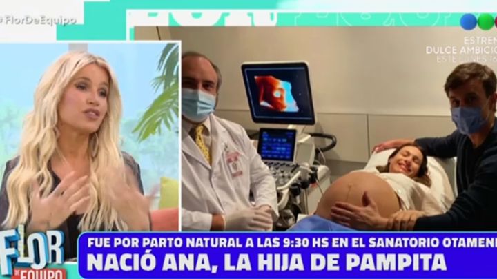 Flor Peña se emocionó al hablar del nacimiento de la hija de Pampita: "No es menor que haya sido una nena"