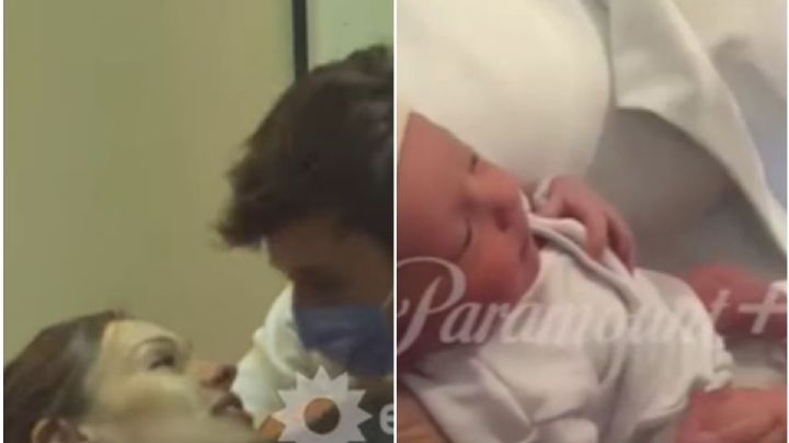 Pampita contó cómo dividen las tareas de su bebé con Roberto García Moritán
