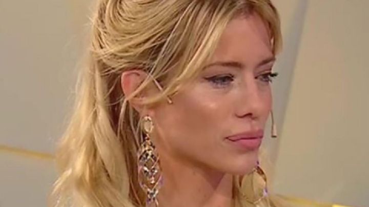 Nicole Neumann se mostró incómoda en Los 8 escalones del millón