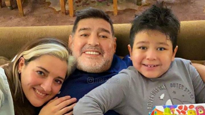 Jana Maradona sorprendió con un cálido mensaje para Dieguito Fernando