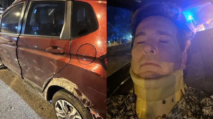 Las imágenes del accidente automovilístico que sufrió Guido Süller