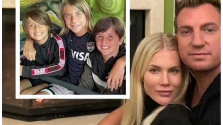 La contundente foto que mostró Daniela, la novia sueca de Maxi López, cuando le preguntaron cómo se llevaba con los hijos de él y Wanda Nara