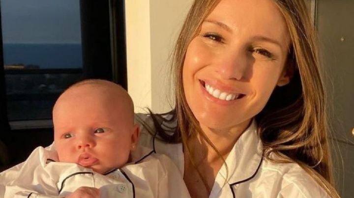 Con una foto súper especial, Pampita mostró que a su beba Ana Moritán le salieron los primeros dientes