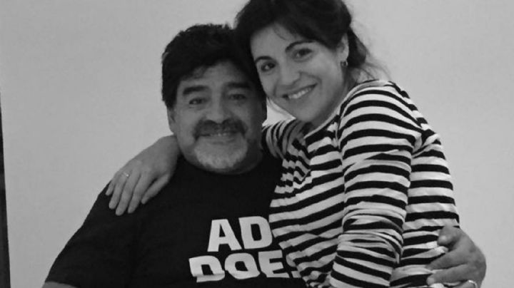 Gianinna Maradona recordó a su papá con una especial e inédita foto retro con Claudia Villafañe: "Lo nuestro es para siempre"