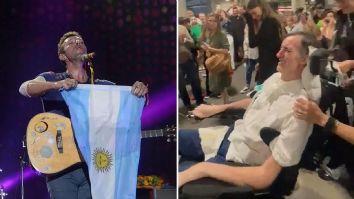 La emoción de Esteban Bullrich al ver la reacción de la gente luego del show de Coldplay en el estadio de River