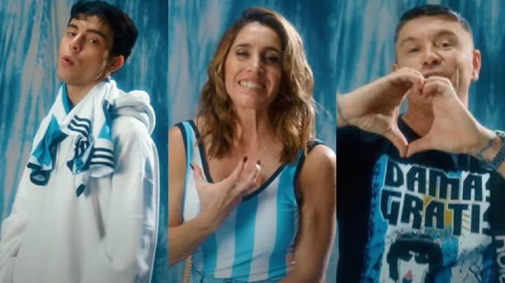Varios artistas se unieron y lanzaron una canción para apoyar a la Selección Argentina: "Vayas a donde vayas"