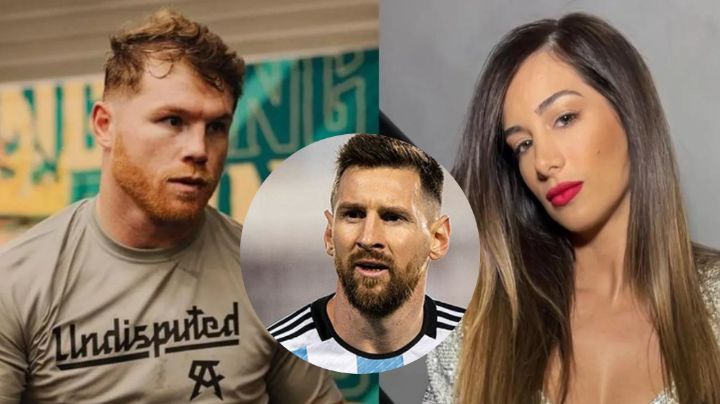 Estefi Berardi arremetió contra Canelo Álvarez por sus dichos sobre Leo Messi: “Nadie te conocía”