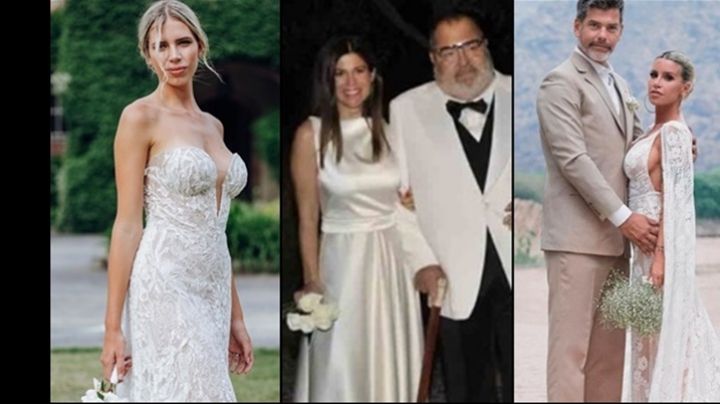 Los 3 vestidos de novias famosas más comentados del 2022