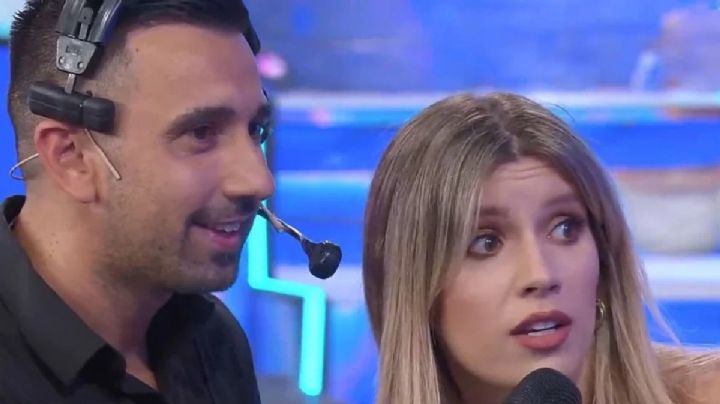 El nerviosismo de Laurita Fernández al cruzarse con el doble de Fede Hoppe en Bienvenidos a bordo