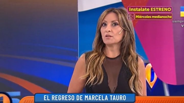 Marcela Tauro volvió a Intrusos y habló de su salud