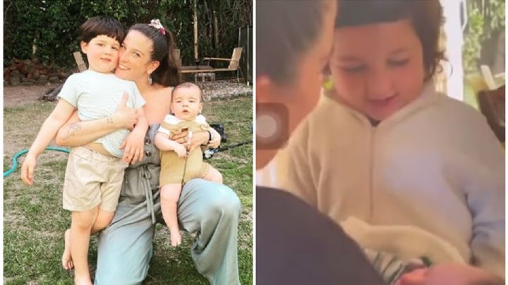 Juana Repetto recordó el momento en que Toribio conoció a su hermanito Belisario con un emotivo video