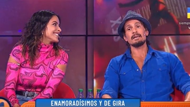 La tierna declaración de amor de Christian Sancho a Celeste Muriega en plena entrevista