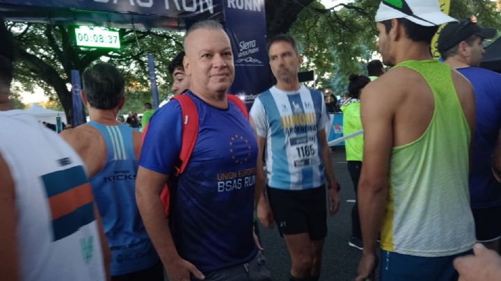 Leandro Rud y su resiliencia para luchar contra el cáncer: "Tengo metástasis en los huesos pero quise correr la maratón, llegué y fue muy emocionante"