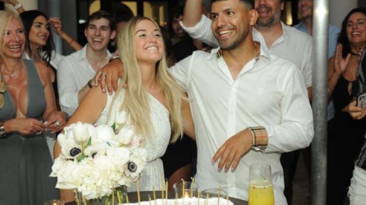 El Kun Agüero y la intimidad de su megafiesta de cumpleaños: las imágenes con los invitados de lujo
