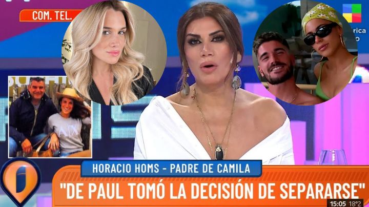 Tras las declaraciones de Rodrigo De Paul, habló Horacio, el padre de Camila Homs y fue letal