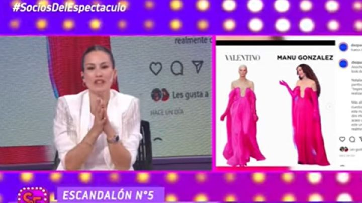La crítica de Luli Fernández a Natalia Oreiro por los vestidos que utiliza en ¿Quién es la máscara?: "Es grave"