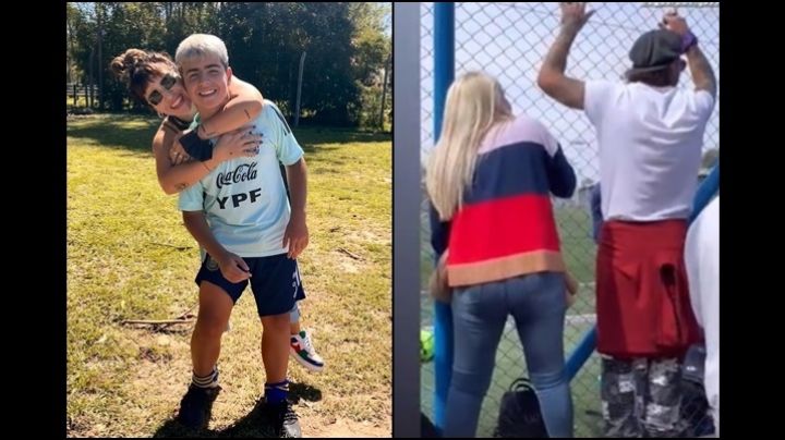 ¡Los enganchó justo! Gianinna Maradona mostró a Claudia Villafañe y Daniel Osvaldo en modo 'barrabrava'