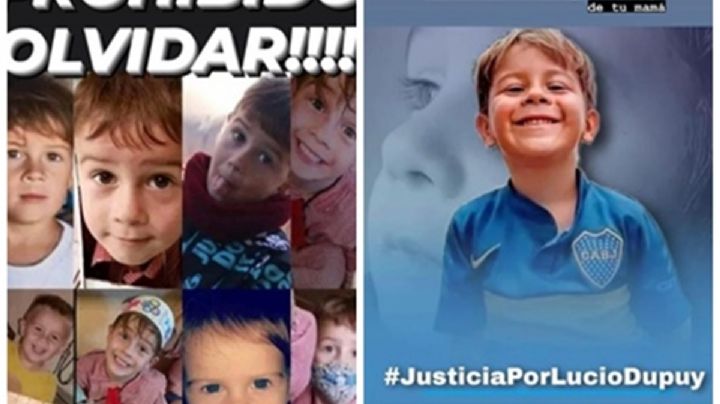 Muchos famosos pidieron en sus redes sociales por Lucio Dupuy buscando darle visibilidad al reclamo de justicia por el aberrante crimen
