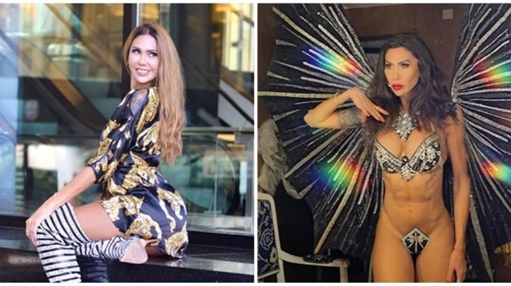 Julieta Jasmín Biesa, la vedette trans de Nito Artaza y Luisa Albinoni: "En verano trabajo en Argentina y en invierno me voy a bailar a discotecas de Estados Unidos"