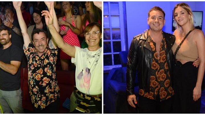 La noche de fiesta de los Pachano y Fede Bal con su novia en Carlos Paz con La Konga
