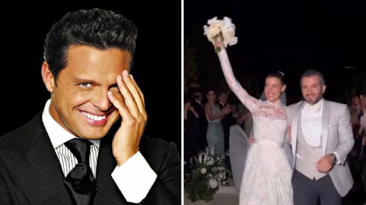 Luis Miguel presente en la boda de su hija Michelle Salas: las primeras fotos de un momento emocionante