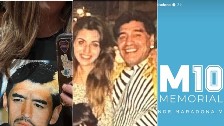 Los emotivos posteos de los hijos de Diego Maradona en el tercer aniversario de su muerte