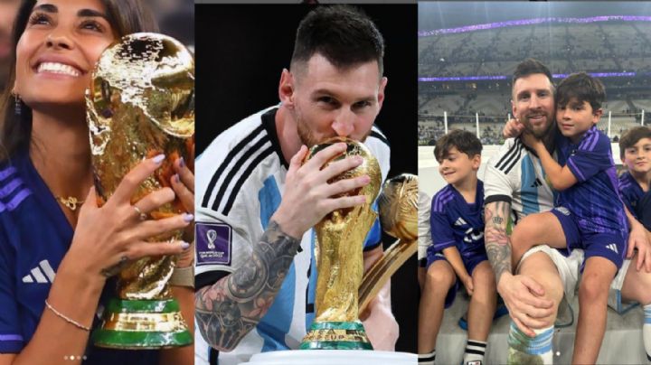El emotivo posteo de Antonela Roccuzzo a un año del Mundial ganado por Argentina con Messi como héroe
