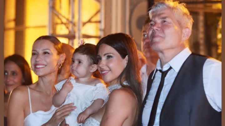 El bautismo de Sarah, la hija de Barby Franco y Fernando Burlando: una superfiesta en el Palacio Sans Souci para 300 invitados