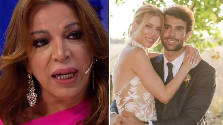 Lizy Tagliani sorprendió al revelar el insólito momento que vivió Nicole Neumann en su boda con Manu Urcera