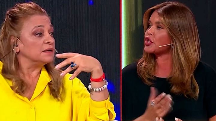 Nazarena Vélez encaró a Marcela Feudale durante el programa en vivo: "Hablá bien, tenés respuestas muy vehementes"