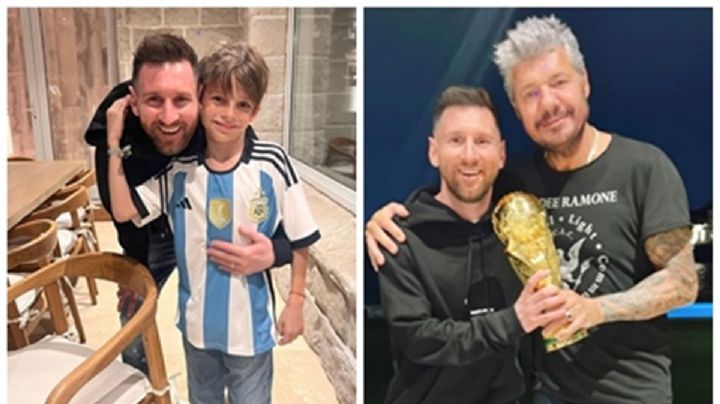 Leo Messi fue a cenar con sus padres a la casa de Marcelo Tinelli en Nordelta: todas las fotos y la intimidad del encuentro