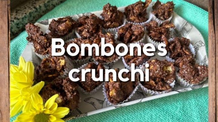 Bombones 'Crunchis' en 3 minutos