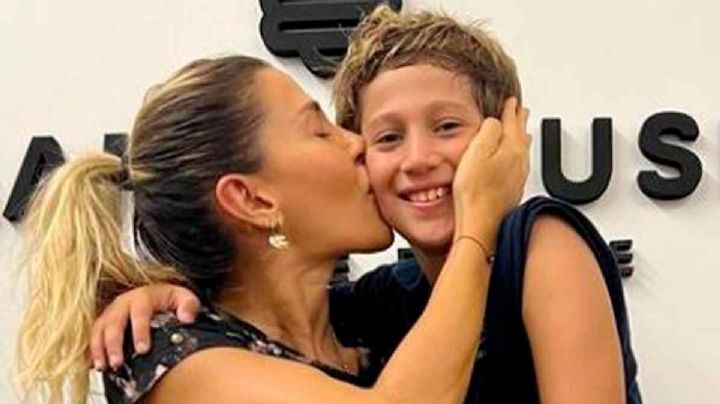 Jimena Barón y una foto viral que involucra a su hijo y la dejó con la boca abierta