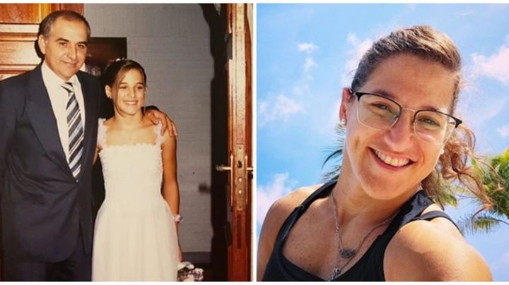 La Peque Pareto y su increíble foto retro de sus 15 con su papá: "Todos nos miraban y ambos moríamos de vergüenza"