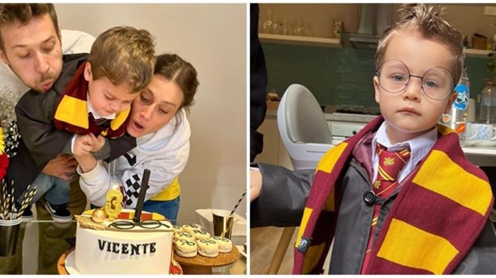 La emoción de Mercedes Oviedo en el cumpleaños "Harry Potter" de su hijito Vicente: "Que seas siempre muy feliz"