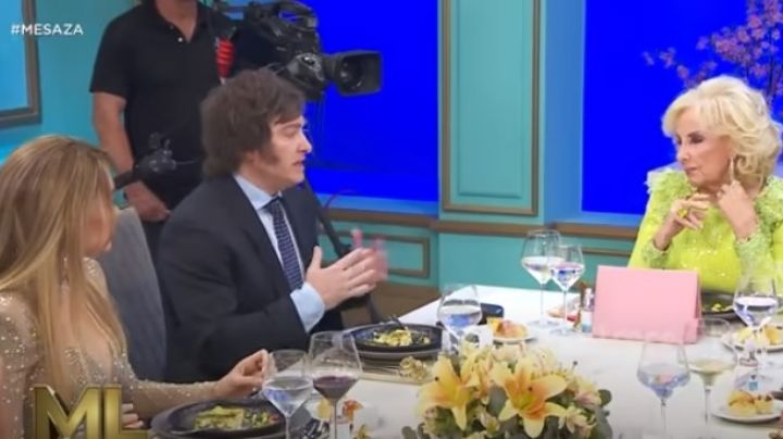 Mirtha Legrand habló de la noche en la que en su mesa se conocieron Javier Milei y Fátima Florez