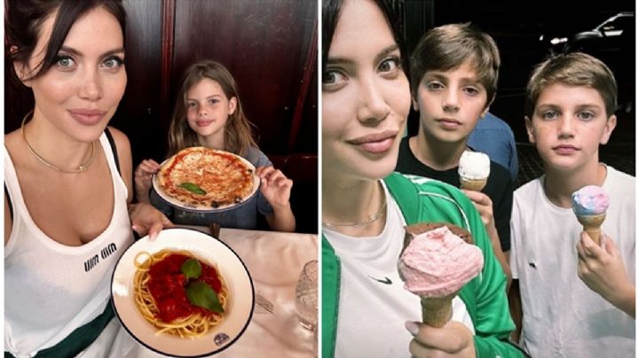 El lujoso fin de semana de Wanda Nara y sus hijos en Italia: "Amamos la pizza y las pastas"