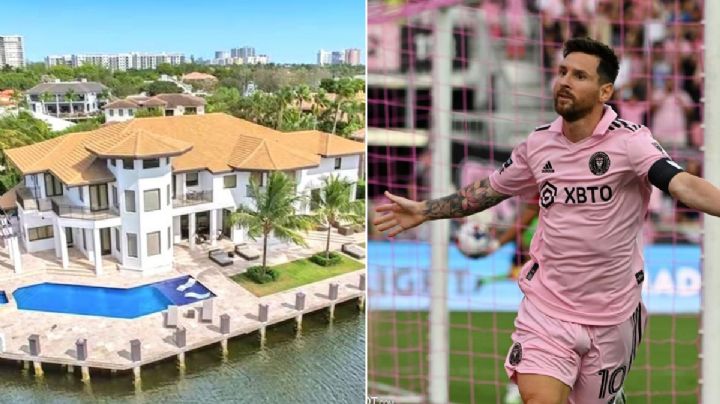 Dos influencers visitaron la mansión de Lionel Messi en Miami y se sorprendieron con un detalle