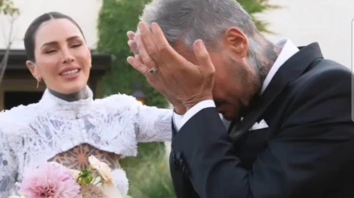 ¡Papá emocionado! Marcelo Tinelli compartió parte de la intimidad con Cande Tinelli en su boda: "Lo miro y sigo llorando"