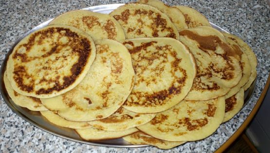 Panqueques muy fáciles sin harina