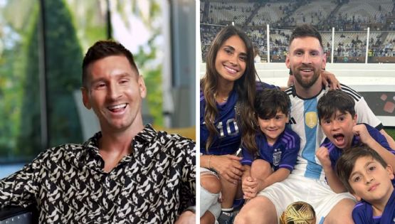 Lionel Messi reveló quien es su hijo más cholulo, si están buscando a una nena y cómo es como mamá Antonela Roccuzzo