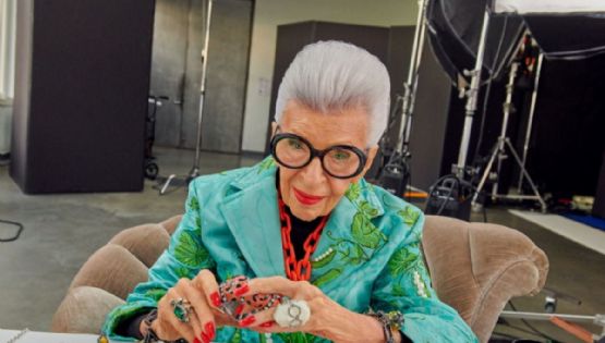 Iris Apfel, ícono de la moda, murió a los 102 años